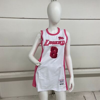 HEADGEAR Mamba Legend Think Pink Jersey Dress Women's Size XS White