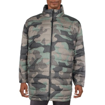 

Мужская зеленая камуфляжная теплая куртка-пуховик Columbia Big - Tall  BHFO 3478, Camo print, 1698004