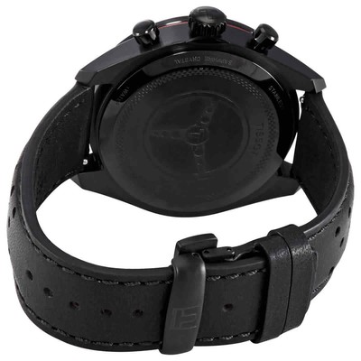 Pre-owned Tissot Prs 516 Chronograph Quartz Black Dial Men's Watch T131.617.36.052.00