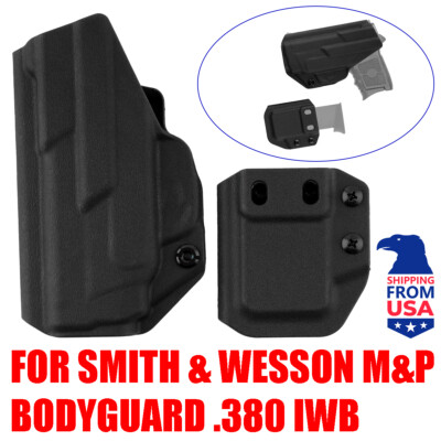 Right-Hand IWB Holster+Magazine Sleeve Set For Smith & Wesson M&P Bodyguard .380
