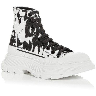 Повседневные и модные кроссовки Alexander McQueen Womens Tread Slick BHFO 0082