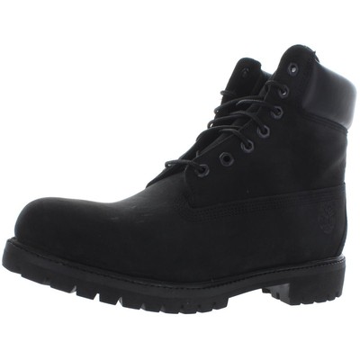 Мужские армейские ботинки Timberland премиум-класса черного цвета на шнуровке шириной 7,5 см (E) BHFO 6176