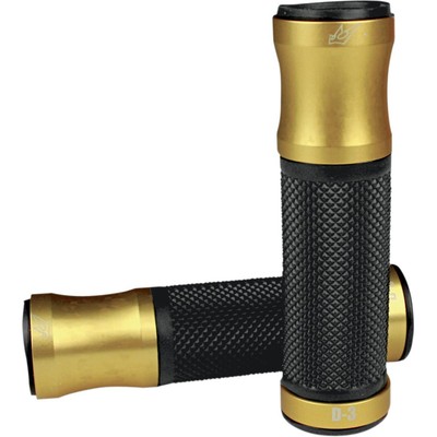Driven Racing D3GD2 D3 Grips - Gold/Black