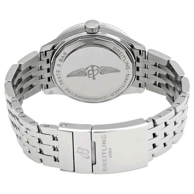 Pre-owned Breitling Navitimer Automatic Chronometer Cooper Dial Ladies Watch A17395201k1a1