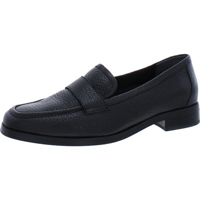 

Женские черные кожаные лоферы Vionic Sellah 8 Medium (B,M) BHFO 2494, Black tumbled leather