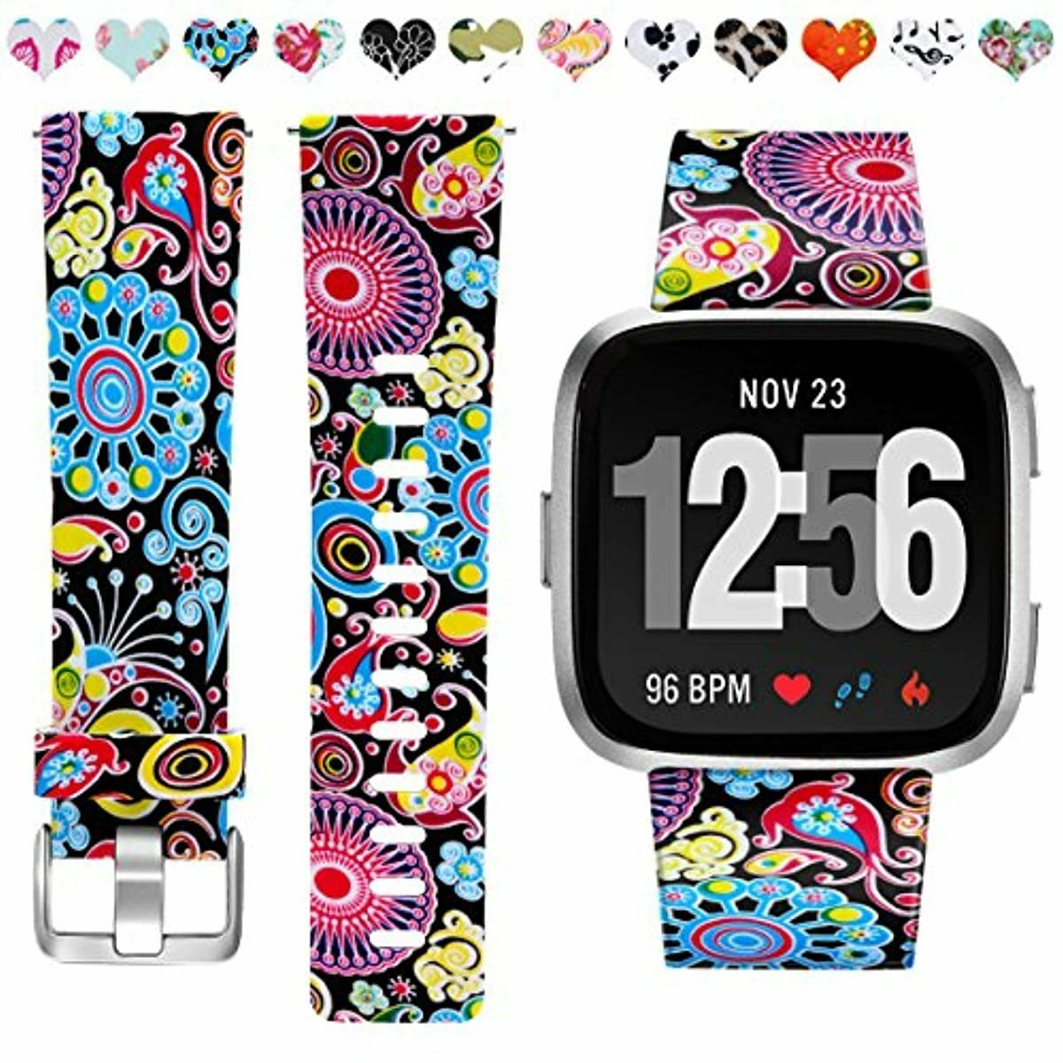 Maledan Bands Compatible with Fitbit Versa 2/Versa/Versa Lite SE Smartwatch for | eBay