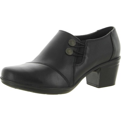 

Женские туфли Clarks Emslie Warren Shooties, черные, ширина 8,5 (C,D,W) BHFO 9106, Черный
