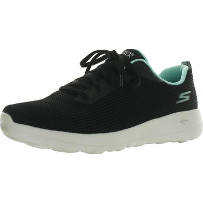 

Женские кроссовки Skechers Go Walk Joy-Upturn, черные, ширина 10 (C,D,W) BHFO 8420, Black/aqua
