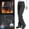 Jessie Kidden Women's Waterproof Pants Hiking Ski Snow Fish Fleece Lined Insulated Outdoor Golf Travel Pant (801F Grey 10)