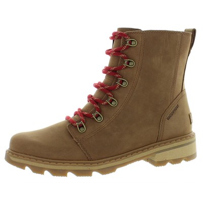 Женские ботинки на шнуровке Sorel из коричневой кожи Lennox 5 Medium (B,M) BHFO 1913