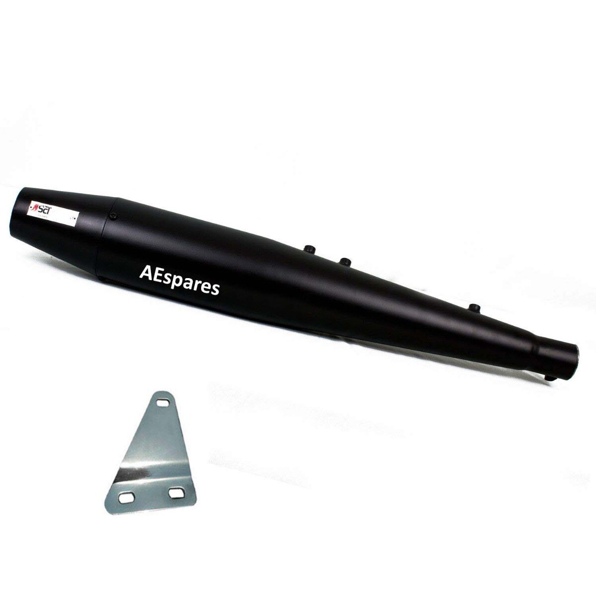 Exhaust Silencer & Glasswool For Royal Enfield Classic Electra 350 500  