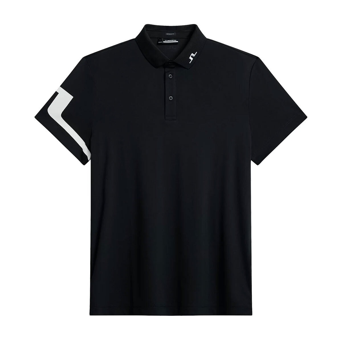 Golfickers 長袖ポロ　GLS-Sweat POLO Black- Golfickers 長袖ポロ GLS-Sweat POLO Black-