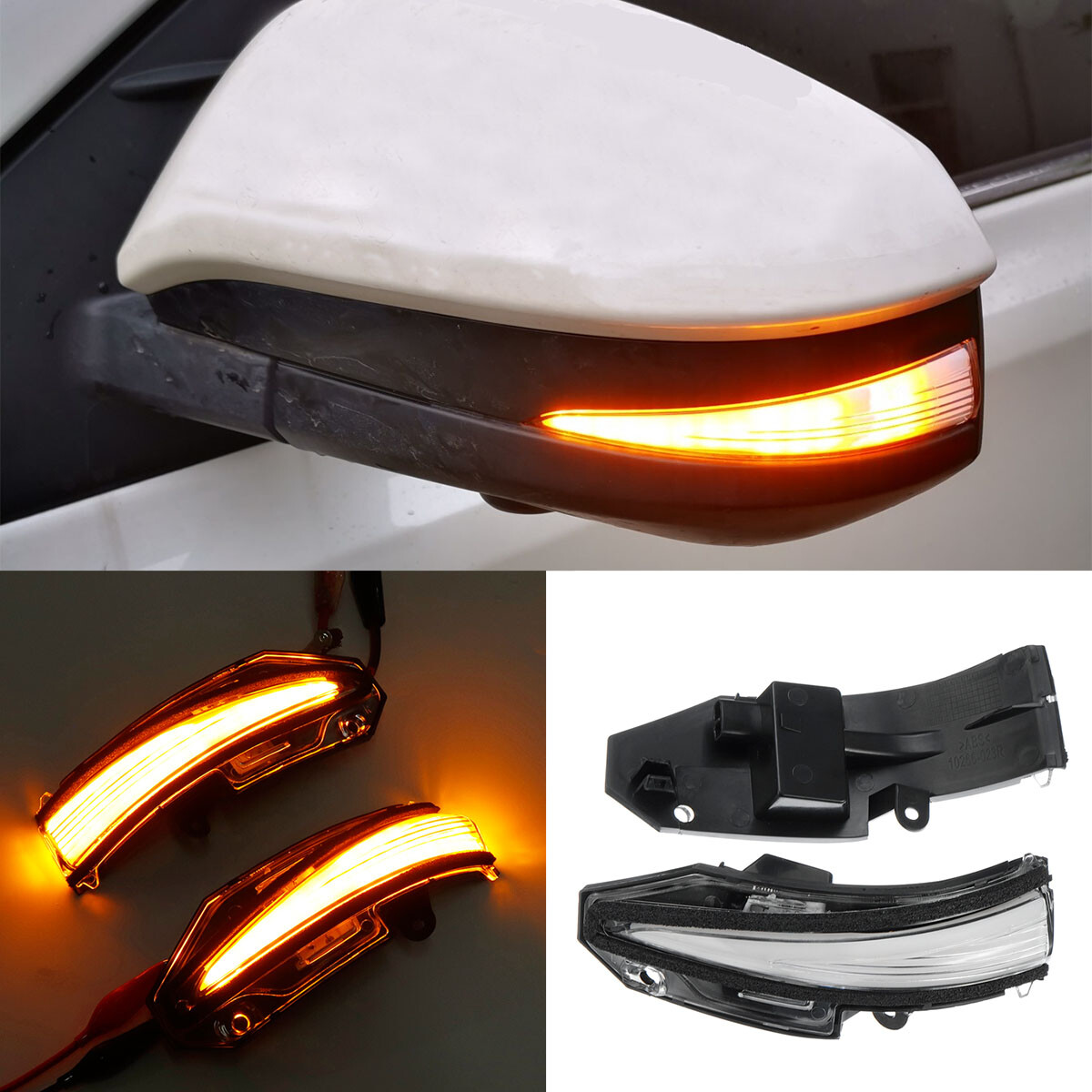 Sequential LED Turn Signal Light Side Mirror Lamp For Toyota 4Runner