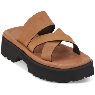 

Женские кожаные сандалии на платформе DKNY Rydel без шнурков BHFO 1789, Butterscotch, Rydel