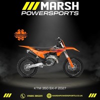 KTM 350 SX-F 2027 Model - KTM Main Dealer - Reserve NOW!