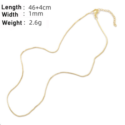 Gold Pendant Zircon Oil Drop Moon Star Necklace Bracelet Jewelry DIY Accessories
