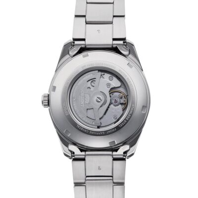 Pre-owned Orient Rn-ak0301s Sun & Moon White Dial Automatic 22 Jewels Mechanical Watch Men