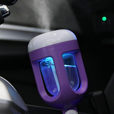 Mini Car Humidifier Air Purifier Freshener Aromatherapy Essential Oil Diffuser