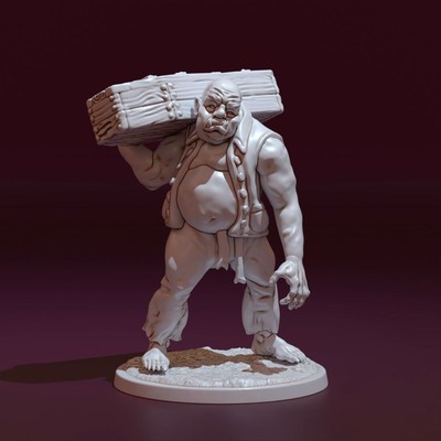 Medusa Miniatures - Bloodmoon Vampires - Bork the Ogre - DnD/Pathfinder/TTRPG