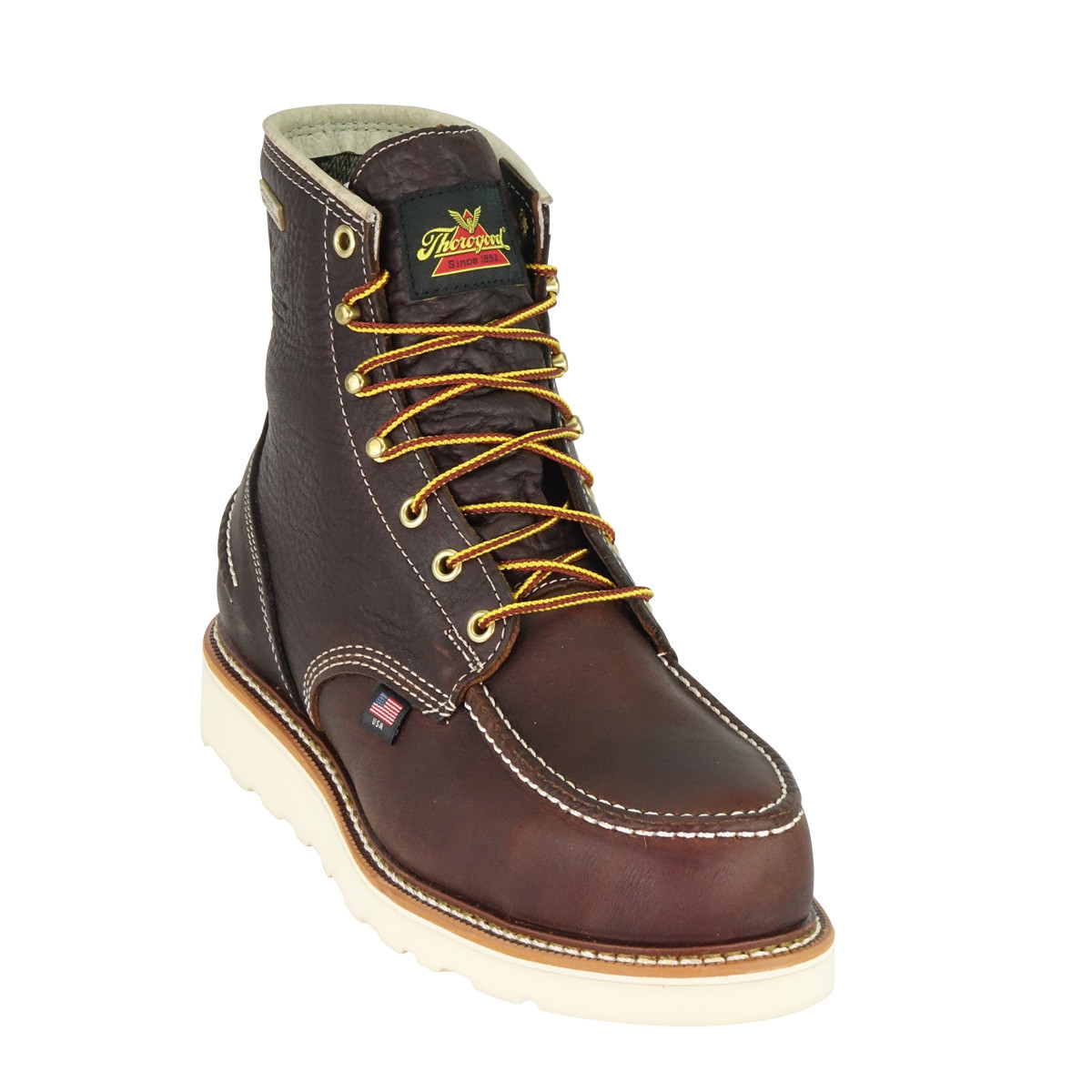 Pre-owned Thorogood 1957 Series 6" Waterproof Steel-toed Work Boots 804-3600 - All Sizes In Briar