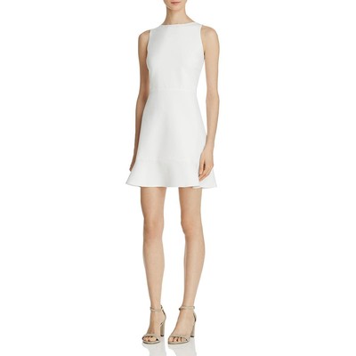 

Женское белое мини-коктейльное платье Tiffany белого цвета Rebecca Minkoff  BHFO 0507, Белый