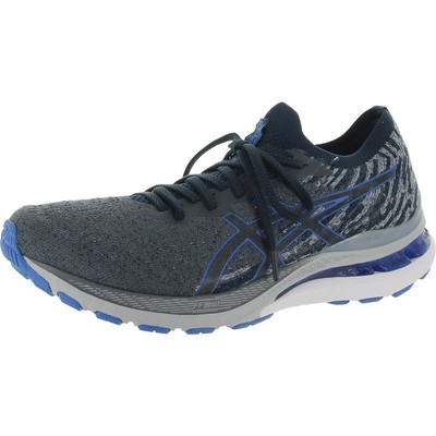 

Asics Mens Gel Kayano 28 MK Кроссовки для фитнеса и тренировок Кроссовки BHFO 2588, Carrier grey/electric blue, Gel Kayano 28 MK