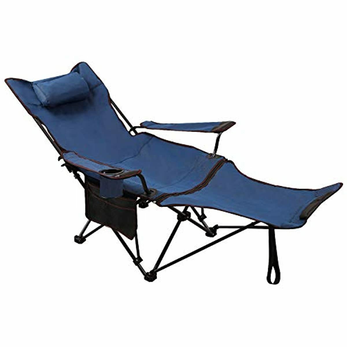 folding chair with leg rest