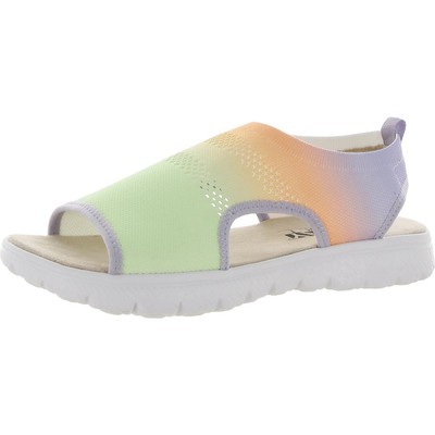 

Array Womens Marley Multi Slingback Sandals Shoes 8 Medium (B,M) BHFO 7064, Rainbow/ombre