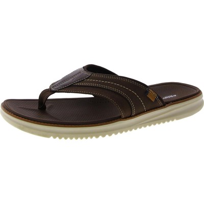 Мужские сандалии-вьетнамки Dr. Scholls Shoes Mens Sync In Brown 11 Medium (D) BHFO 3086