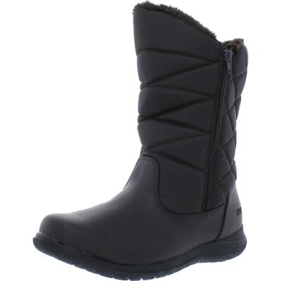 

Женские зимние и зимние ботинки из искусственной кожи Khombu Carly BHFO 9314, Коричневый, Carly