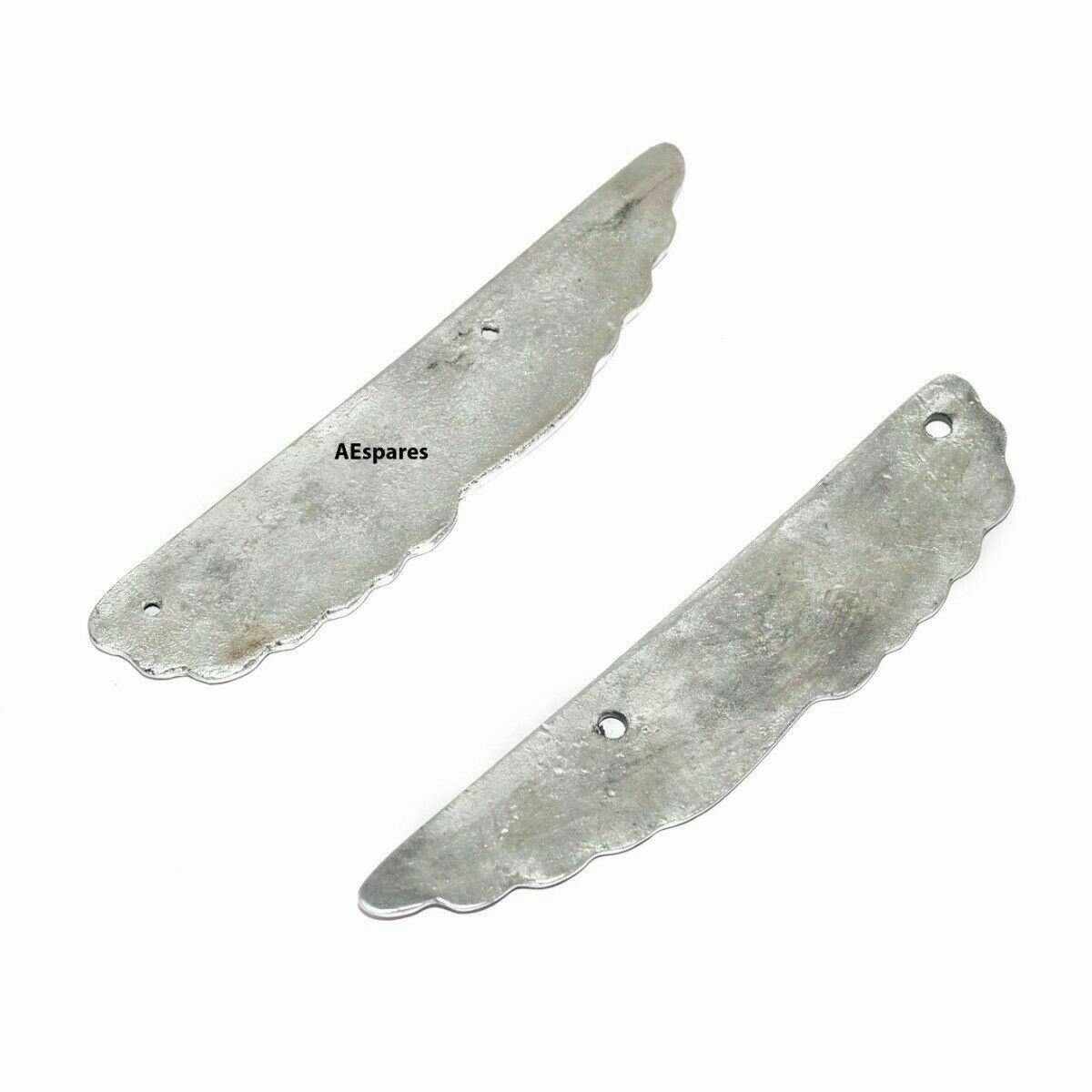 For Ducati Scrambler Petrol Gas Fuel Tank Badge Motiv Emblem Set Alloy BLACK 