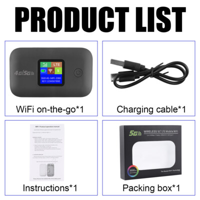 Wireless Unlocked 4G LTE Mobile Broadband Wifi Router Portable Modem Hotspot NEW
