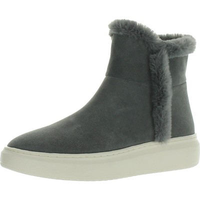 Женские замшевые туфли на плоской подошве с круглым носком Marc Fisher BHFO 1590