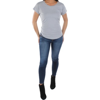 

Женская серая удобная футболка для сна Joes, домашняя одежда  BHFO 5337, Washed gray