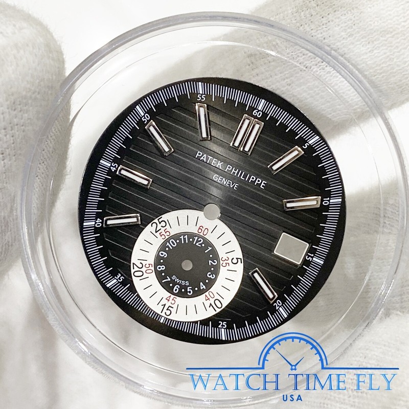 Patek Philippe Nautilus Chronograph Stainless Steel DIAL ONLY! For 5980/1A-014