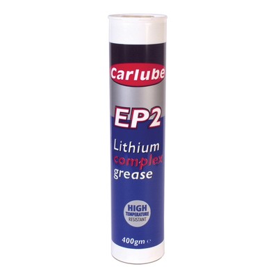 Carlube EP2 Lithium Complex Grease Cartridge Wheel Bearing Chassis Lubricant