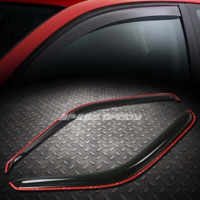 FOR 94-02 DODGE RAM REG/EXT SMOKE WINDOW VISOR SHADE/SUN WIND/RAIN DEFLECTOR