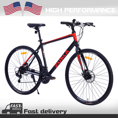 21 Speed Hybrid bike Disc Brake 700C Road Bike For Adult Uni