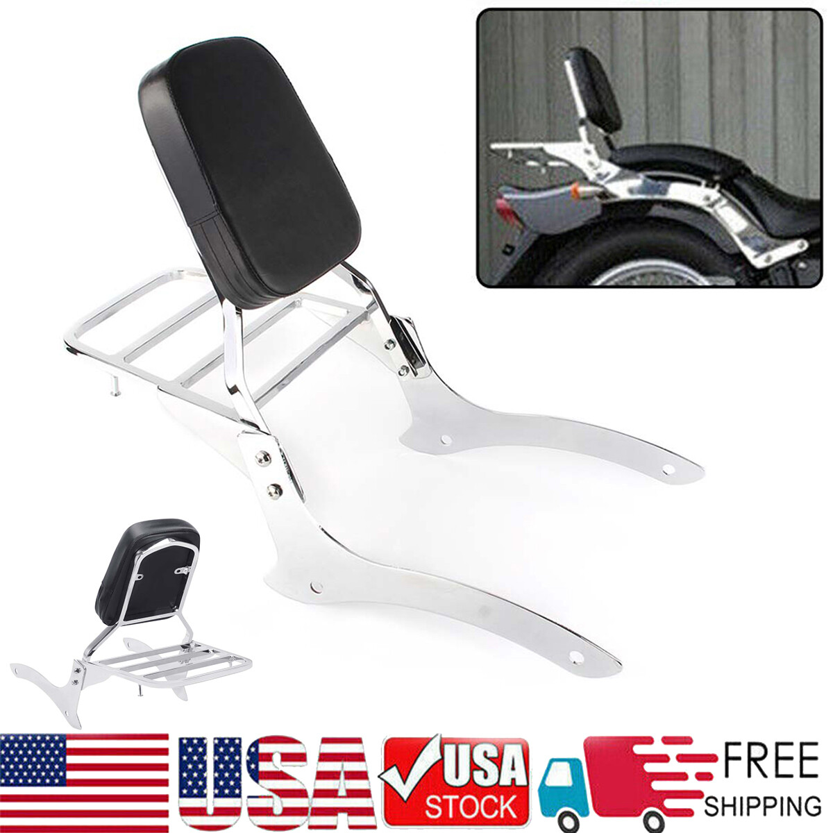 Rack For Yamaha V Star Dragstar Xvs 1100 2000-2011
