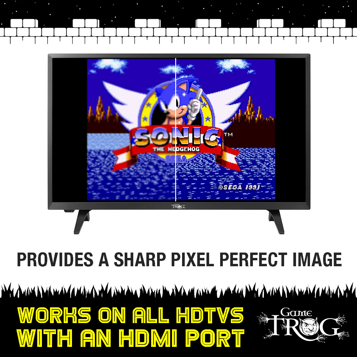 JVC X'EYE - HDMI HDTV Cable 720p Resolution High Definition Smart TVs
