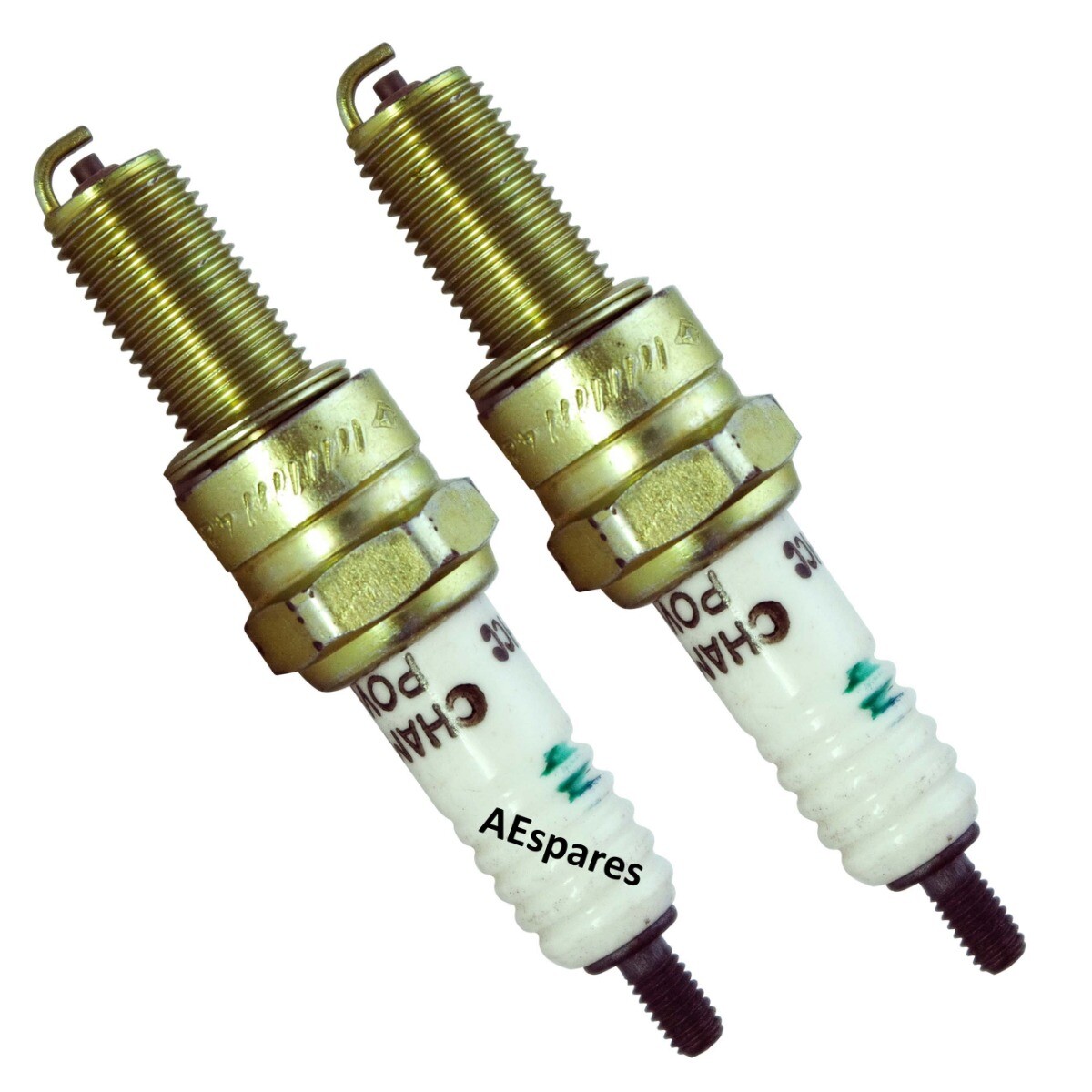 2x Champion Spark plug P-RG6HCC For HARLEY DAVIDSON HONDA KAWASAKI SUZUKI 