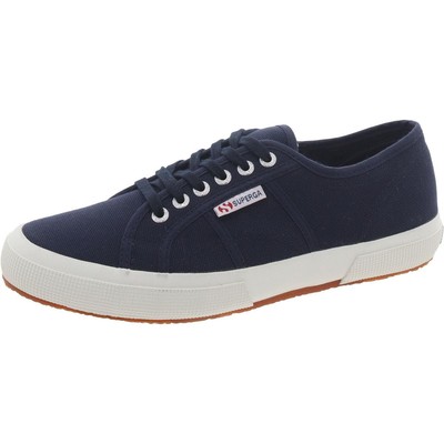 Повседневные и модные женские кроссовки Superga на плоской подошве синего цвета, размер 41,5 (B, M), BHFO 9938