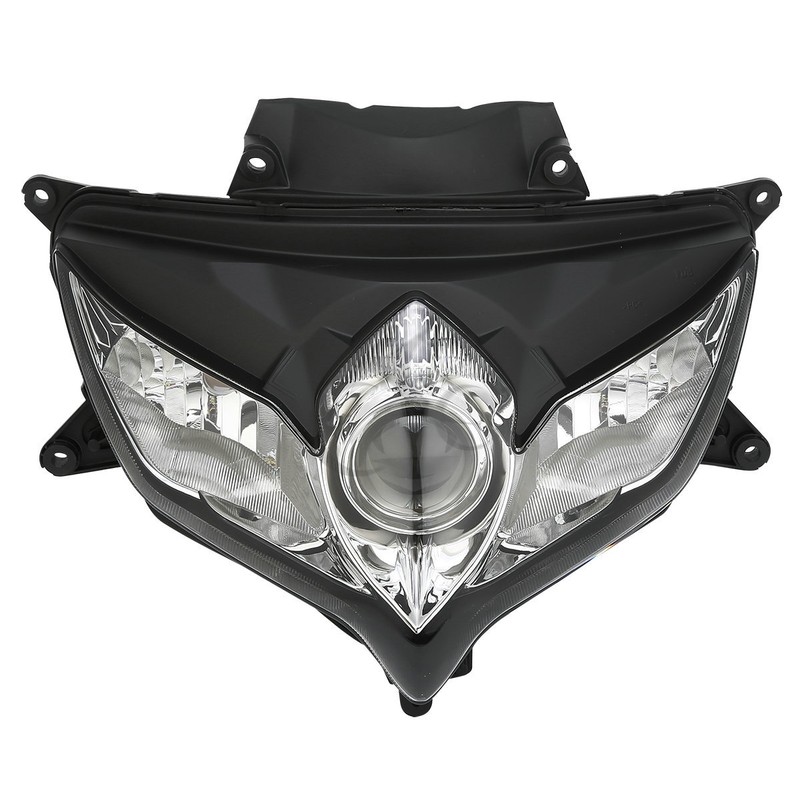 ka　HSJ CD 38枚 11400+750 US STOCK Headlight Headlamp Clear For Kawasaki ZX-10R ZX10R