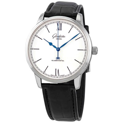 Pre-owned Glashütte Original Glashutte Senator Excellence Automatic Varnished Silver Dialmens Watch