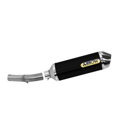 Exhaust Arrow Approved Alu Black F Steel Honda CB500F 2019 > 2020