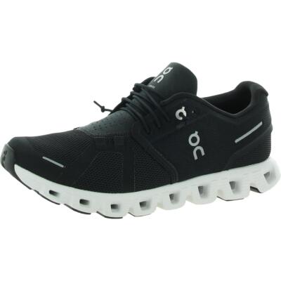 

Обувь для бега On Running Womens Cloud 5 Black Gym Running Shoes 8 Medium (B, M) BHFO 8941, Черный, Cloud 5
