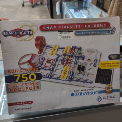 Elenco Snap Circuits Extreme SC-750 Electronics Exploration Kit - complete