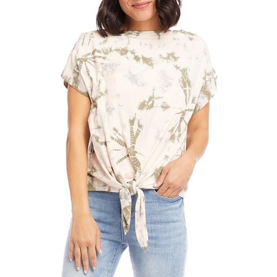 

Женская футболка с круглым вырезом Karen Kane BHFO 1846, Tie dye