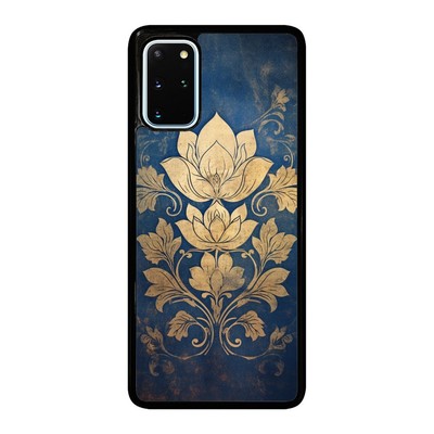 boho Lily Indigo gold Rugged Case For Xiaomi Redmi Note 10 11 12 13 Pro