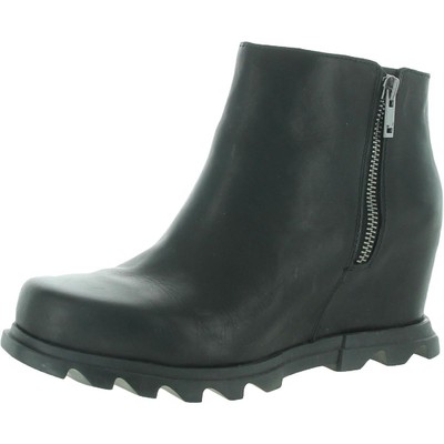 Женские ботильоны Sorel Joan Of Arctic на танкетке III с застежкой-молнией 9.5 Medium (B,M) BHFO 4192